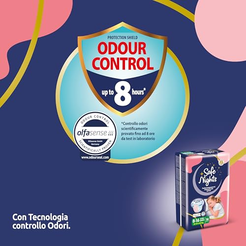 Babylino Safe Nights Girl, Mutandina Assorbente per la Notte per Bambina 8-16 anni (30-50kg), 14 Unità - Dettaglio recensione 4