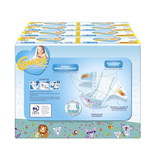 Carezza Baby Comfort Junior | Taglia 5 (11-25 kg) | 160 pannolini - Prova pratica