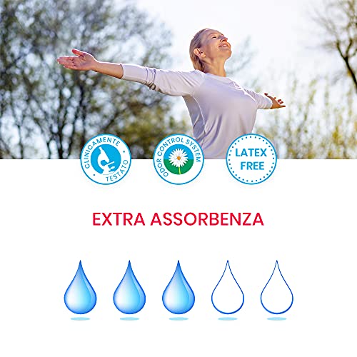 Farmex Pannolino Lady Assorbente Incontinenza – Assorbenza Extra con Tecnologia Odor Free per Incontinenza Leggera – Delicato ed Asciutto sulla Pelle (10 pz) - Prova pratica