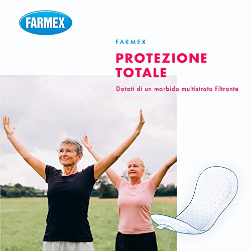 Farmex Pannolino Lady Assorbente Incontinenza – Assorbenza Extra con Tecnologia Odor Free per Incontinenza Leggera – Delicato ed Asciutto sulla Pelle (10 pz) - Funzionalità e accessori
