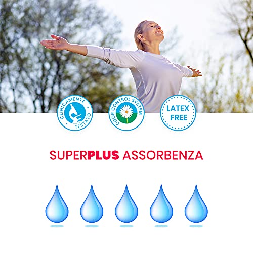 Farmex Pannolino Lady Assorbente Incontinenza – Assorbenza Super Plus con Tecnologia Odor Free per Incontinenza Leggera e Moderata– Delicato ed Asciutto sulla Pelle (14 pz) - Prova pratica