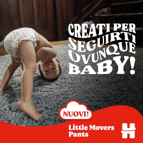 Huggies Little Movers Pannolini Mutandina Taglia 3 (6-11 Kg), Ultra assorbente, Protezione completa, 88 Pz - Dettaglio recensione 4