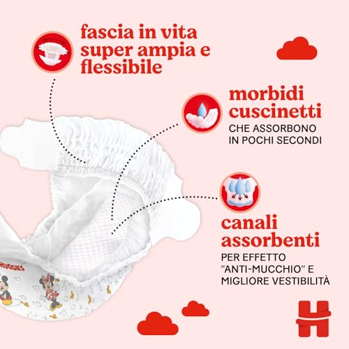 Huggies Ultra Comfort, Pannolini Taglia 4 (7-18 Kg), Design Disney, Pacco Scorta, 150 Pz - Dettaglio recensione 4