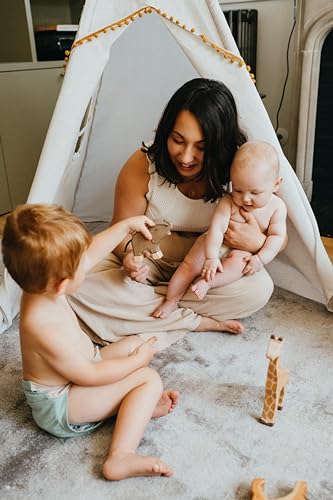 Love & Green Inserto monouso ecologico universale per pannolino lavabile x25 taglia S/M - Prova pratica