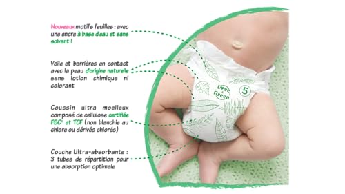 Love & Green Pannolini Taglia 5 (11-25 kg) - Confezione da 1 mese (160 strati) - Dettaglio recensione 4