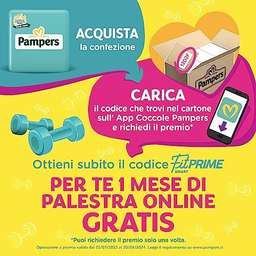 Pampers Progressi & Fit Prime Maxi, 126 Pannolini, Taglia 4 (7-18 Kg) - Prova pratica
