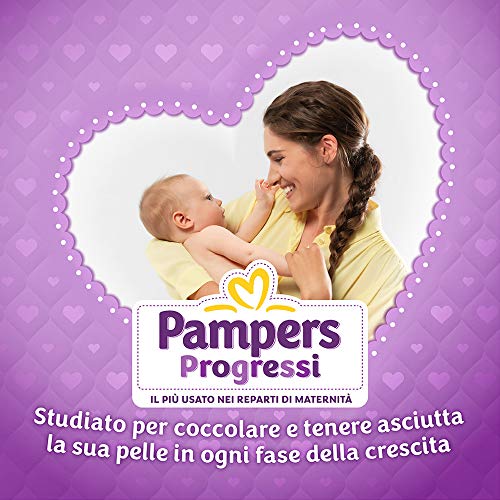 Pampers Progressi Midi, 162 Pannolini, Taglia 3, 4-9 Kg - Prova pratica