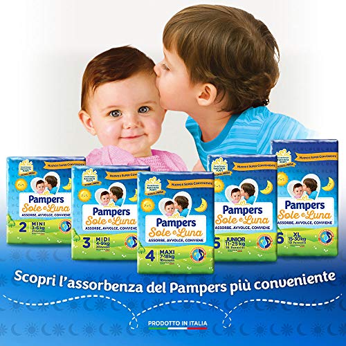 Pampers Sole e Luna Midi, 120 Pannolini, Taglia 3 (4-9 kg) - Dettaglio recensione 4