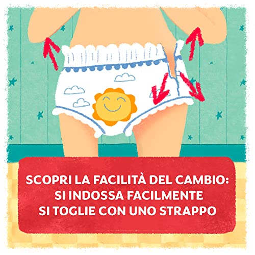 Pampers Sole e Luna Pannolino A Mutandino Extralarge, Taglia 6 (15+ Kg), 78 Pannolini - Dettaglio recensione 4