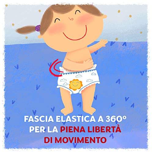 Pampers Sole e Luna Pannolino A Mutandino Junior, Taglia 5 (12-18 Kg), 84 Pannolini - Prova pratica